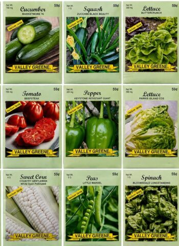 15 Pack Vegetable Garden Seeds - Deluxe Heirloom Variety Pack, Non-GMO, Perfect for Home Gardening and Planting