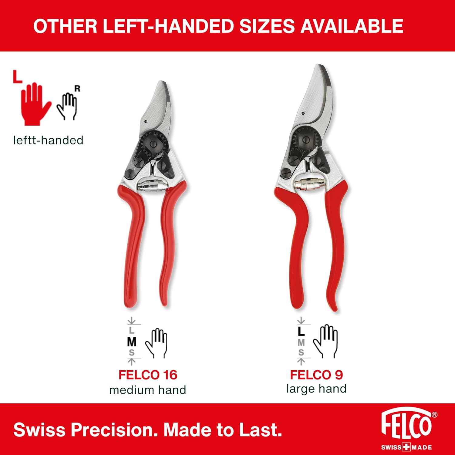 Felco F5 Pruning Shears – 8.9" All Steel Large Swiss-Made Garden Clippers| Hand Pruners for Garden & Landscape | Garden Tool Cutter with Precision Bypass Blade, Forged Aluminum Body, Replaceable Parts - Image 6